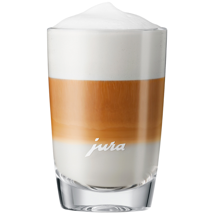 jura latte glass short jura latte glass short