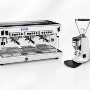 Home commercial espresso machine grinder duo